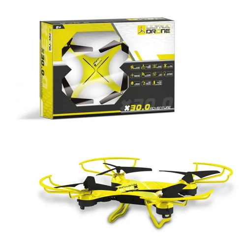 DRONE NANO FLYER BATT.RICARICABILI 30CM