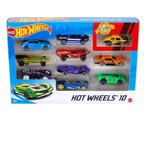 HOT WHEELS 10 VEICOLI