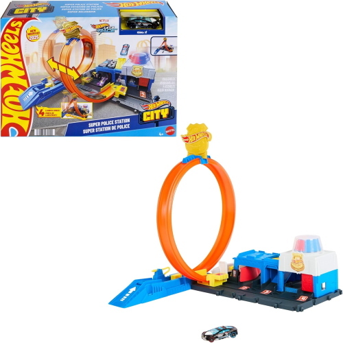 HOTWHEELS CITY STAZIONE DI POLIZIA