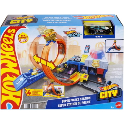 HOTWHEELS CITY STAZIONE DI POLIZIA