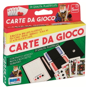 CARTE DA GIOCO CON ASTUCCIO