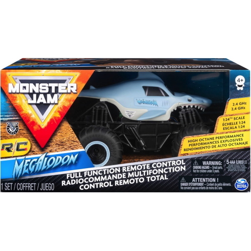 MONSTER JAM 1:24 MEGALODONTE RADIOCOMANDO
