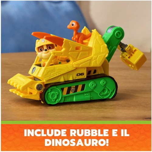 PAW PATROL DINO MOVIE VEICOLO RUBBLE