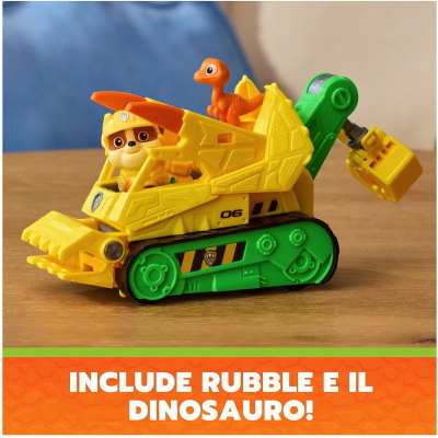PAW PATROL DINO MOVIE VEICOLO RUBBLE