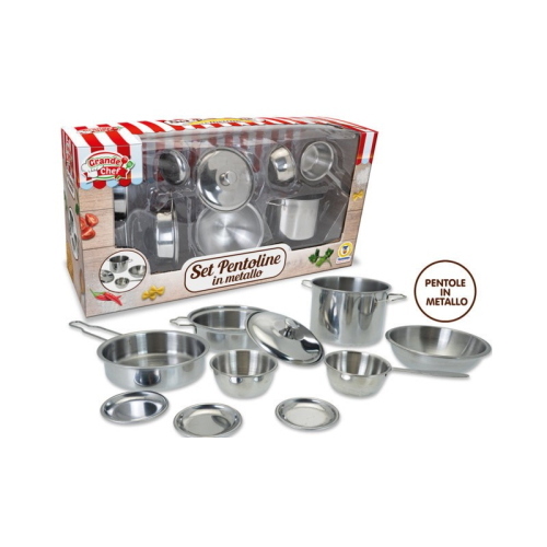 GRANDE CHEF - SET PENTOLINE METALLO
