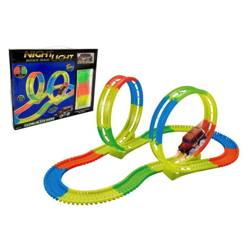 PISTA NEON FLUO CON AUTO