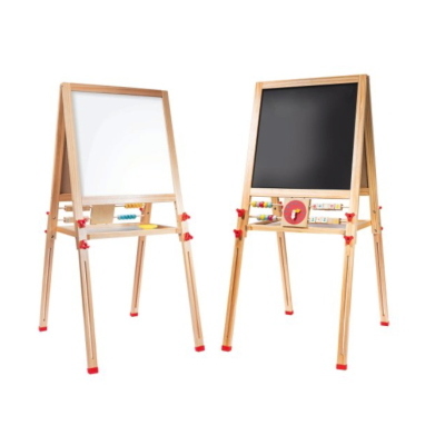 LAVAGNA LEGNO/MAGNETICA 4 IN 1 60X50CM