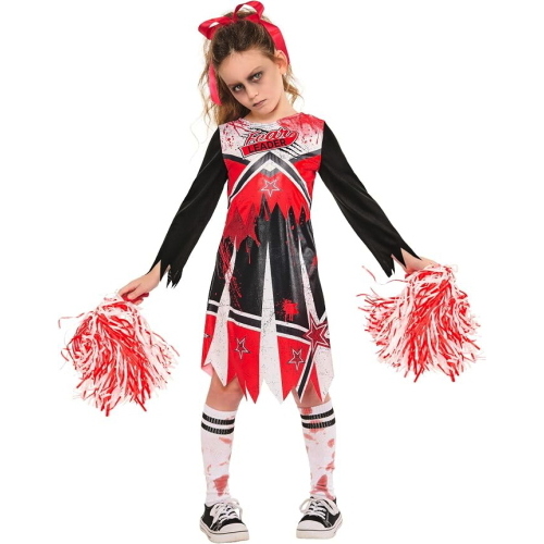 COSTUME CHEERLEADER ZOMBIE M
