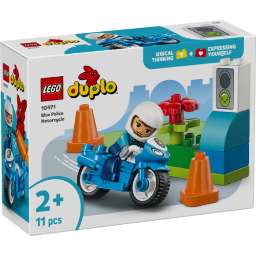 LEGO® DUPLO MOTOCICLETTA DELLA POLIZIA
