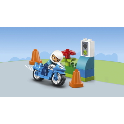 LEGO® DUPLO MOTOCICLETTA DELLA POLIZIA