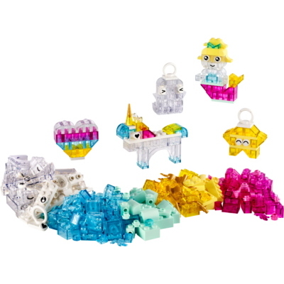 LEGO® CLASSIC SCATOLA MAGICA TRASPARENTE