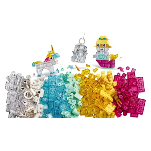 LEGO® CLASSIC SCATOLA MAGICA TRASPARENTE