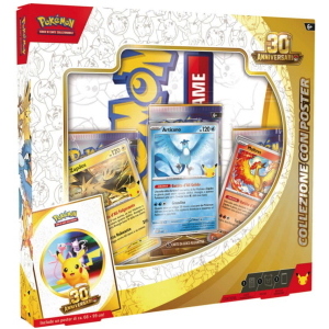 POKEMON 30 ANNIVERSARIO COLLEZIONE CON POSTER