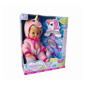 BAMBOLA BABY LOVE UNICORNO 