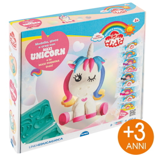 DIDÒ UNICORNO MAXI DECORA CREA E GIOCA