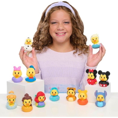 DISNEY DUCKS 7 CM PAPERELLA DI GOMMA PERSONAGGI DISNEY