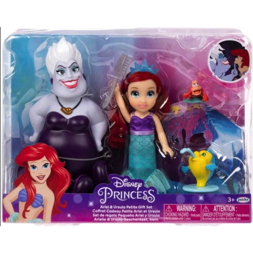 DISNEY PRINCESS ARIEL E URSULA 15 CM