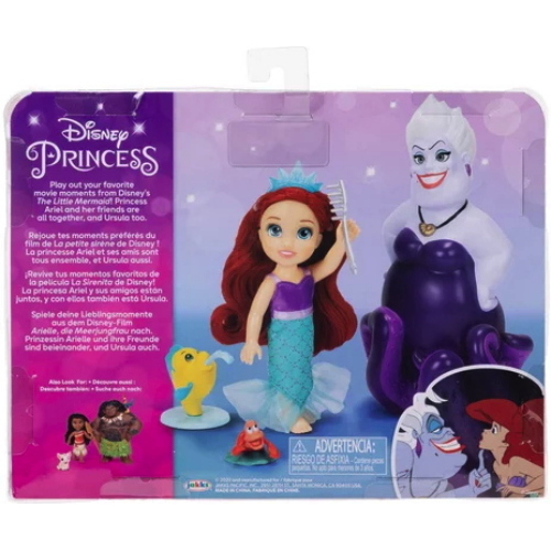 DISNEY PRINCESS ARIEL E URSULA 15 CM