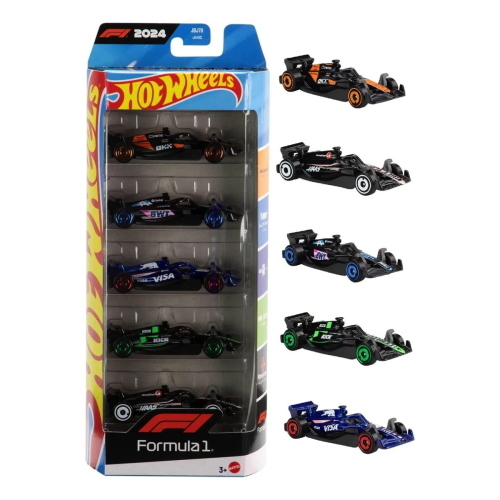 HOT WHEELS AUTO FORMULA1 PACK 5PZ