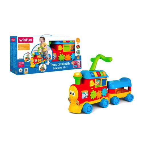 TRENO CAVALCABILE EDUCATIVO 3IN1