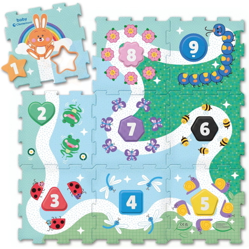 CLEMENTONI 1,2,3 ... ANIMALS! 3X3