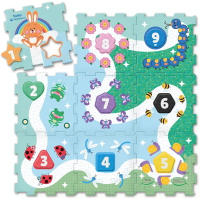 CLEMENTONI 1,2,3 ... ANIMALS! 3X3
