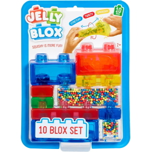 TOYS JELLY BLOX - SET COSTRUZIONI GEL GOMMOSE
