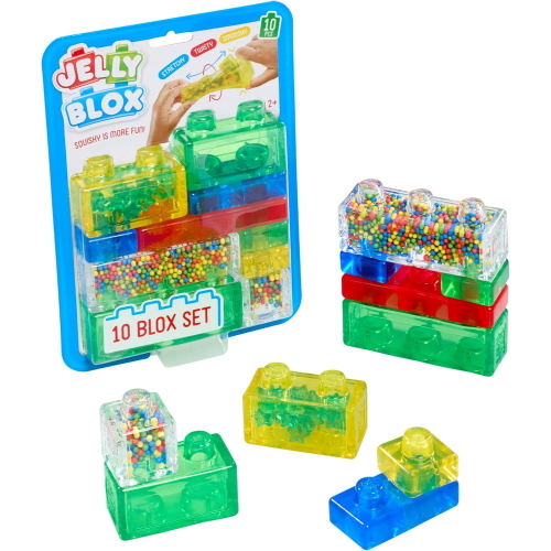 TOYS JELLY BLOX - SET COSTRUZIONI GEL GOMMOSE