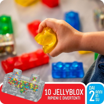 TOYS JELLY BLOX - SET COSTRUZIONI GEL GOMMOSE