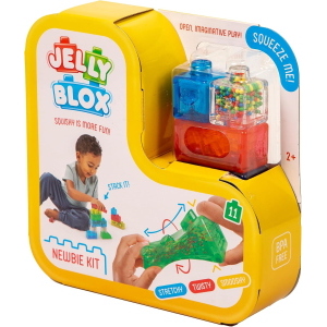 TOYS JELLY BLOX - NEWBIE KIT COSTRUZIONI GEL GOMMOSE