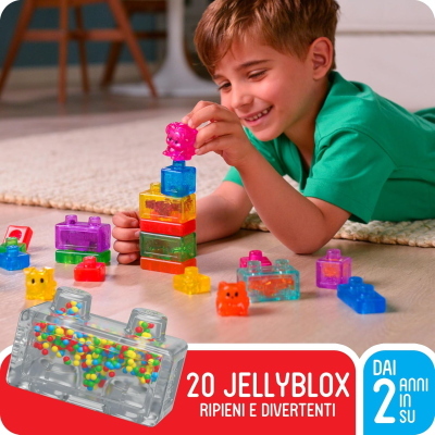 TOYS JELLY BLOX - MY PETS AND ME SET COSTRUZIONI GEL GOMMOSE