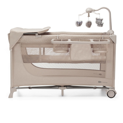 CAMPING LETTINO DA CAMPEGGIO JOY 2 BEIGE CON ACCESSORI