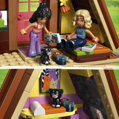 LEGO® FRIENDS CABINA GLAMPING NELLA NATURA