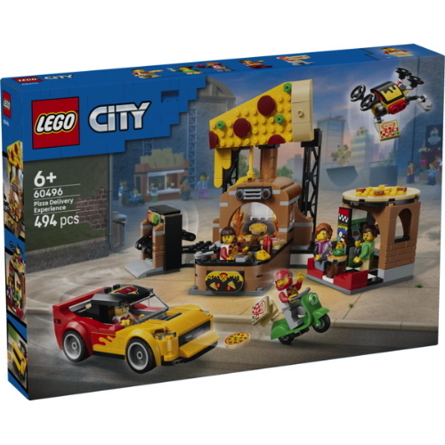 LEGO® CITY CENTRO DI CONSEGNA PER LE PIZZE