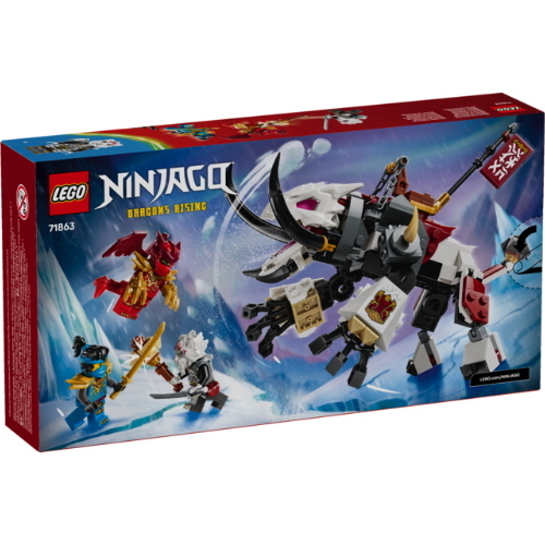 LEGO® NINJAGO ZILVAR E GRIMTAK LA BESTIA DRAGO