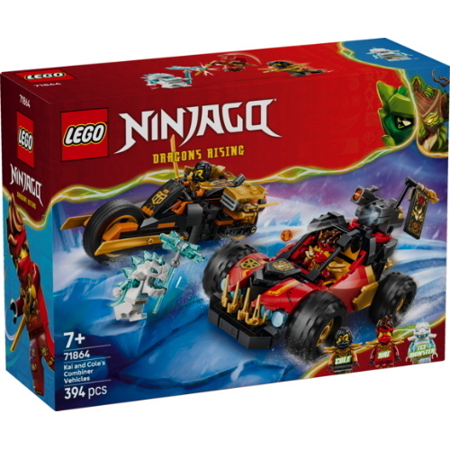 LEGO® NINJAGO VEICOLI COMBINATI DI KAI E COLE
