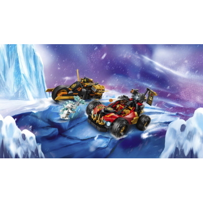 LEGO® NINJAGO VEICOLI COMBINATI DI KAI E COLE