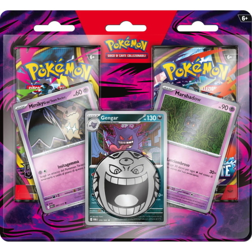POKEMON GENGAR BLISTER 2 BUSTE