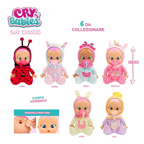 CRY BABIES TINY CUDDLES NEWBORN