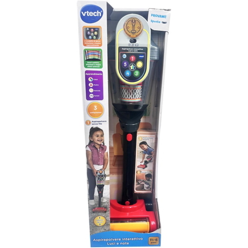 VTECH ASPIRAPOLVERE LUCI E NOTE 