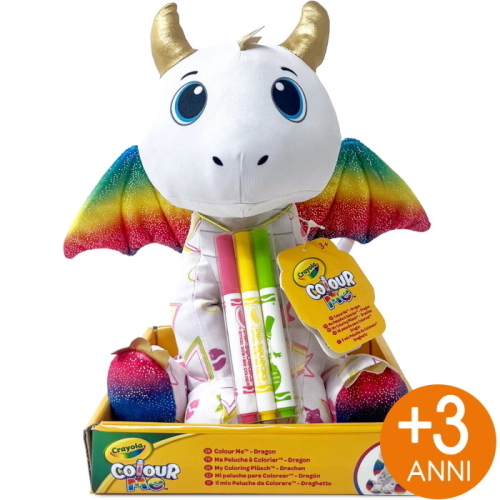 COLORA IL TUO PELOUCHE DRAGHETTO