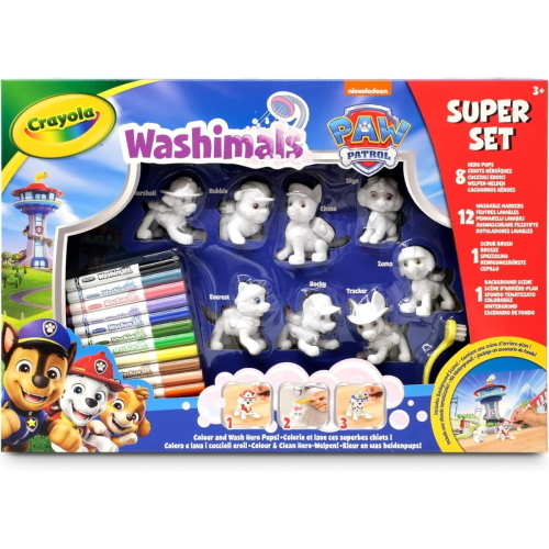 WASHIMALS PAW PATROL SUPER SET