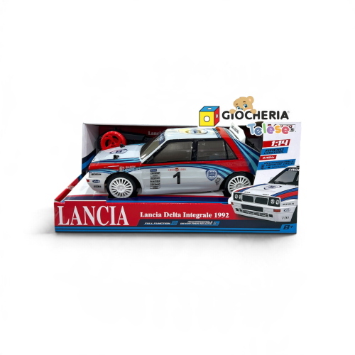MONDO MOTORS LANCIA DELTA HF INTEGRALE BATTERIE RIARICABILI 1:14