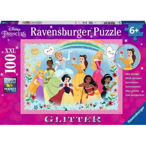 DISNEY PRINCESS - GLITTER XXL 100 PZ