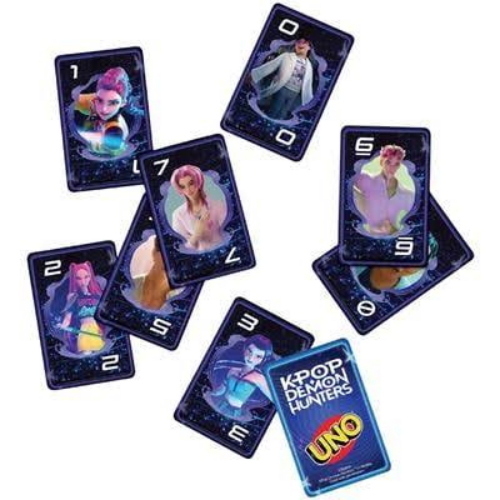 CARTE UNO K POP DEMON HUNTERS