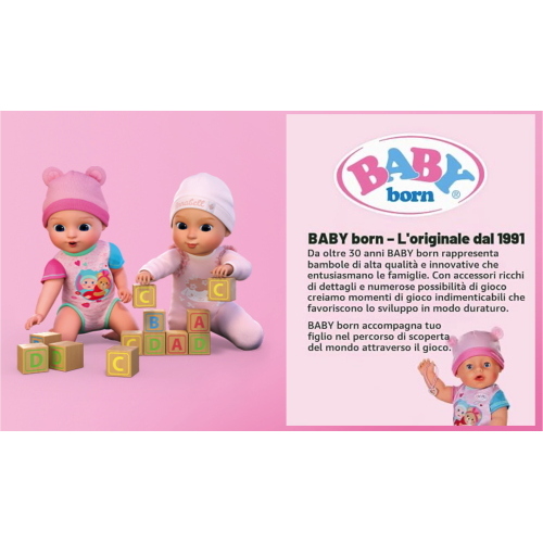 BABY BORN NIGHTFRIENDS FOR BABIES 30CM