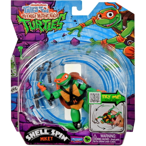 TURTLES TARTARUGHE NINJA PERSONAGGI SHELL SPIN 