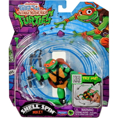 TURTLES TARTARUGHE NINJA PERSONAGGI SHELL SPIN 