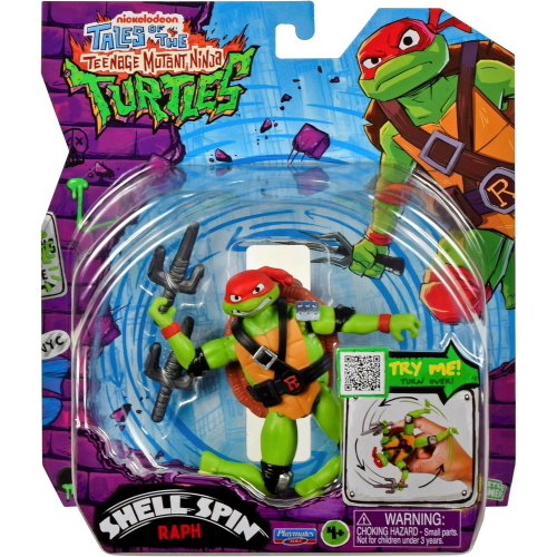 TURTLES TARTARUGHE NINJA PERSONAGGI SHELL SPIN 