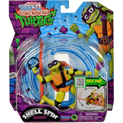 TURTLES TARTARUGHE NINJA PERSONAGGI SHELL SPIN 